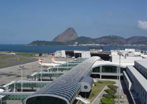 Aeroporto Santos Dumont no Centro - RJ